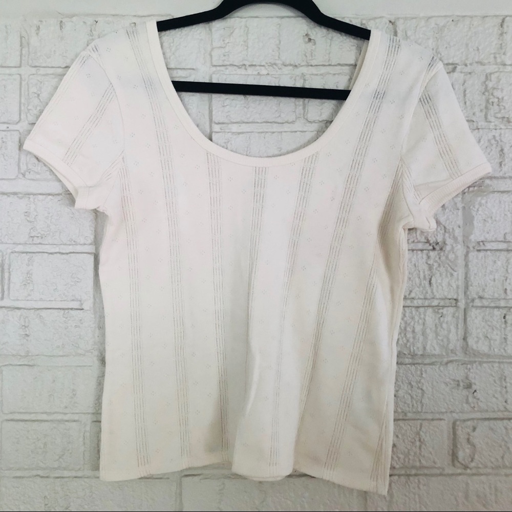Madewell Scoop Back Top
